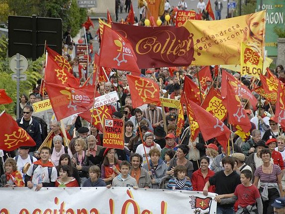 La darrièra convocacion, realizada en 2009 a Carcassona, amassèt 25 000 occitans en defensa de la lor identitat