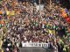 Barcelona: manifestacion per la liberacion dels presonièrs politics e lo retorn dels exiliats