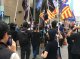 Hong Kong: los independentistas escometon la polícia amb de drapèus catalans