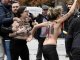 Madrid: d'activistas de Femen afrontan una ceremònia faissista