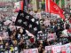Hong Kong: un milion de manifestants e quatre cents detenguts