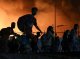 Lèsbos: un incendi a avalit lo principal camp de refugiats d’Euròpa