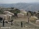 Un campament palestinian evacuat per l’armada israeliana
