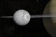 Mimas, una de las lunas de Saturne, amaga un ocean jos sa jaça glaciària