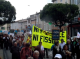 Manifestacion a Montelaimar contra la fracturacion idraulica