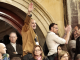 De saludacions faissistas al Parlament de Catalonha