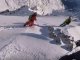 Vertiginosa descenduda d’esquís del Pic de Mieidia de Bigòrra