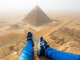 Lo panorama d’ennaut de la granda piramida de Giza