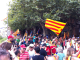 1200 catalans s’amassan a La Jonquera per escafar la frontièra politica que dividís Catalonha