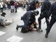 Protèstes e cargues policières ath torn deth Congrès des Deputats en Madrid