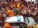 La polícia d’Espanha partís empachar lo referendum de Catalonha entre l’aclamacion populara